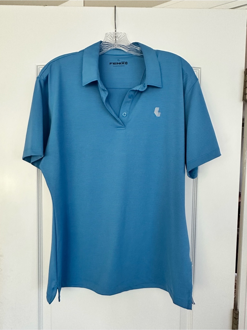 Ladies Short Sleeve Golf Polo in Teal Blue